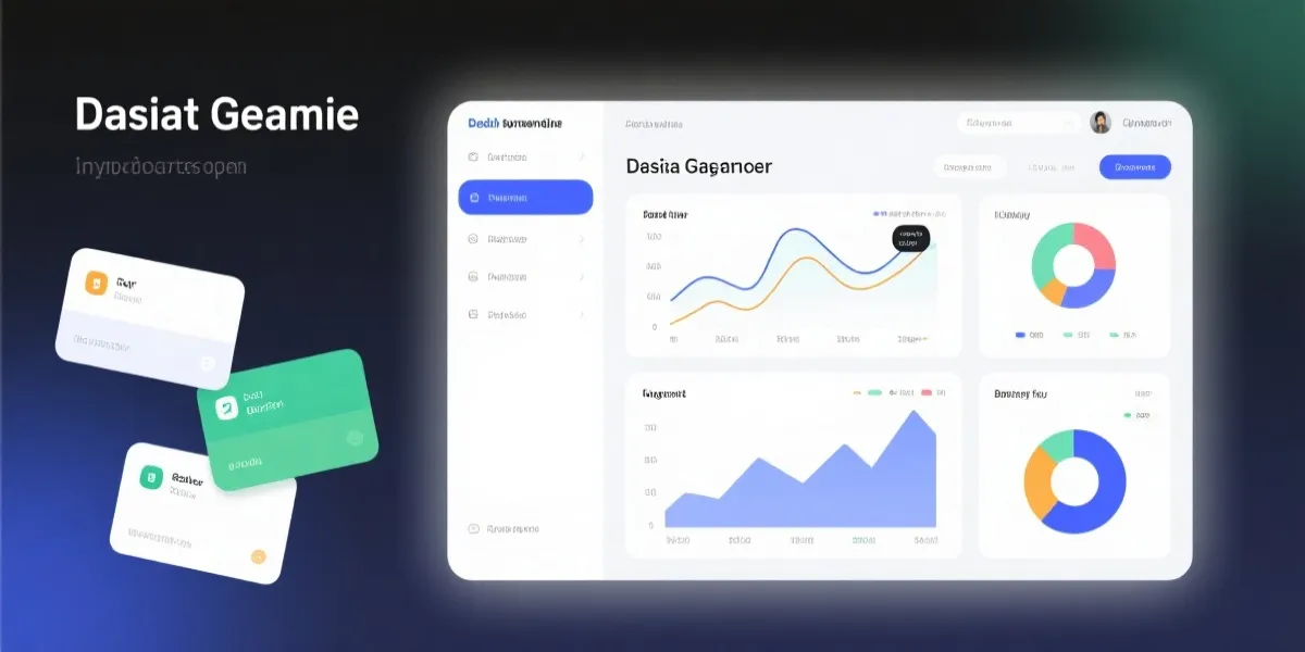 数据中心仪表盘示意图
